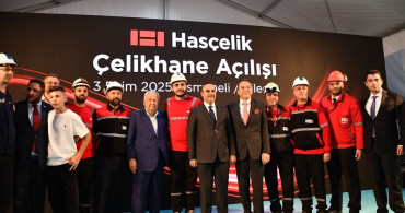 Bilecik'te Yeni Çelik Fabrikasının Açılışı