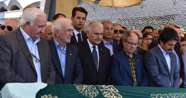 Binali Yıldırım Cenaze Törenine Katıldı