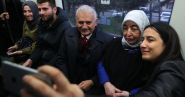 Binali Yıldırım, Dev Mitingden Trenle Döndü