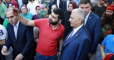 Binali Yıldırım Fatih'te Vatandaşlarla Buluştu