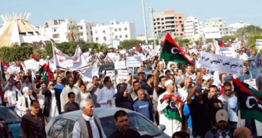 Bingazi'de Terörist Hafter'e İsyan