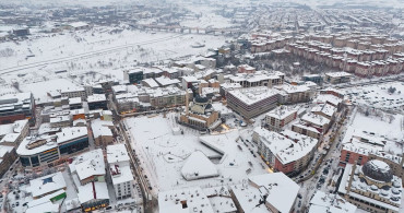 Bingöl, Dronla Karla Kaplı Görüntülendi