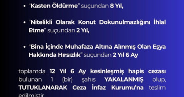 Bingöl'de 12 Yıl Cezası Olan Şahıs Yakalandı