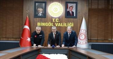 Bingöl'de Afet Bilinci Protokolü İmzalandı