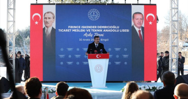 Bingöl'de Firince İskender Demircioğlu Ticaret ve Teknik Anadolu Lisesi Açıldı