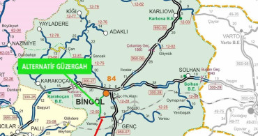 Bingöl'de Heyelan Tehlikesi ve Ulaşım Önlemleri