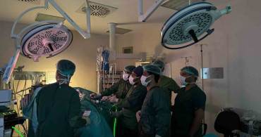 Bingöl'de kapalı yöntemle böbrek koruyucu kanser ameliyatı gerçekleştirildi