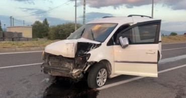 Bingöl'de Lastik Patlaması Sonucu Kaza: 1 Yaralı