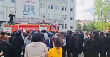 Bingöl'de Olası Afetler İçin Yangın Tatbikatı