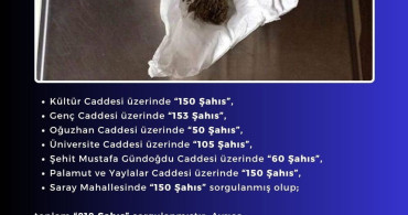 Bingöl'de Uyuşturucu Operasyonu: 1 Şahıs Yakalandı