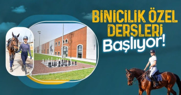 Binicilik tutkunları için özel dersler başlıyor