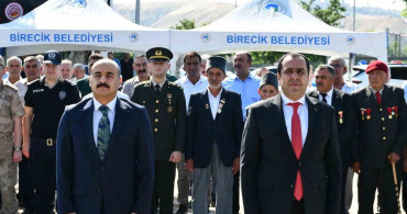 Birecik’in kurtuluşunun 106. yıl dönümü resmi törenle kutlandı