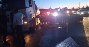 Birecik’te Zincirleme Trafik Kazası: 1 Ölü, 5 Yaralı