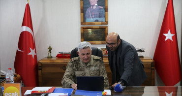 Bitlis İl Jandarma Komutanı Tuğgeneral Soyal, Yılın Kareleri Oylamasına Katıldı