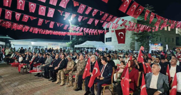 Bitlis’te 15 Temmuz’un yıldönümünde milli birlik ve beraberlik vurgusu