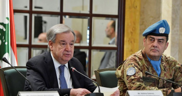BM Genel Sekreteri Guterres'ten Lübnan'a Destek Çağrısı