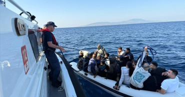 Bodrum Açıklarında Düzensiz Göçmen Yakalandı
