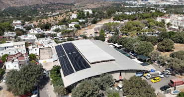Bodrum Belediyesi güneşten 106 bin 500 kWh temiz enerji üretti