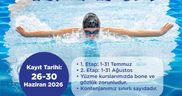 Bodrum Belediyesi'nden çocuklara ücretsiz yüzme kursu