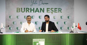 Bodrum FK, Burhan Eşer ile yola devam kararı aldı