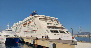 Bodrum'a Gelen "Europa 2" Kruz Gemisi 481 Yolcu Getirdi