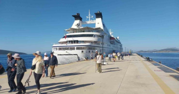 Bodrum’a Kruvaziyer Gemisiyle Gelen 274 Yolcu