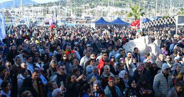 Bodrum'da 10. Hamsi Festivali Coşkuyla Gerçekleştirildi
