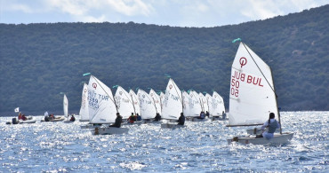 Bodrum'da 13. Uluslararası Optimist Yarışları Başladı