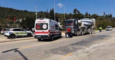 Bodrum'da Beton Mikseri Yayaya Çarptı: 79 Yaşındaki Adam Hayatını Kaybetti