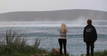 Bodrum'da Fırtına Etkisini Gösterdi