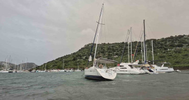 Bodrum'da Fırtına Olumsuz Etkiler Yaratıyor