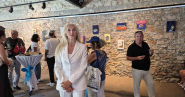 Bodrum'da 'mutlu aile mutlu toplum' sergisi açıldı