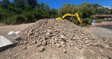 Bodrum'da sahile beton dökümüne 150 bin TL ceza uygulandı