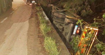 Bodrum'da Vinç ve Otomobil Çarpıştı: Sürücü Yaralandı