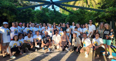 Bodrum'daki 12. uluslararası yoga günü etkinliği ilgi gördü