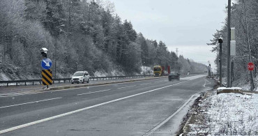 Bolu Dağı Kış Beyazına Büründü