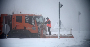 Bolu Dağı Tüneli'nde Kar Yağışı Etkili