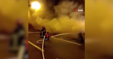 Bolu Dağı Tüneli'nde Oto Kurtarıcı Yangını: Alevlere Teslim Oldu