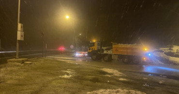 Bolu Dağı'nda Kar Yağışı Başladı