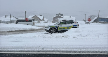Bolu Dağı'nda Kar Yağışı Nedeniyle Ağır Araçlara Geçiş Yasağı