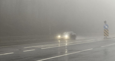 Bolu Dağı'nda Sağanak ve Sis Ulaşımı Etkiliyor