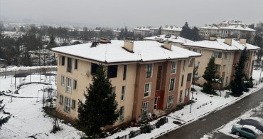 Bolu Dağı'nda Süren Kar Yağışı