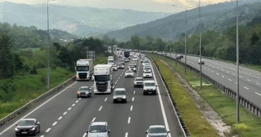 Bolu Geçişinde Bayram Trafiği Yoğunlaştı