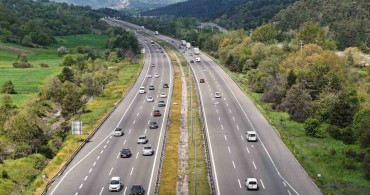 Bolu Geçişinde Kurban Bayramı Trafik Yoğunluğu