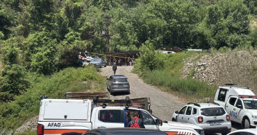 Bolu'da maden göçüğünde 12 saat geride kaldı