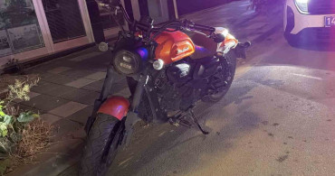 Bolu'da otomobille çarpışan motosikletli yaralandı