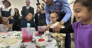 Bolu'da Özel Öğrenciler Atık Yağlardan Sabun Üretiyor