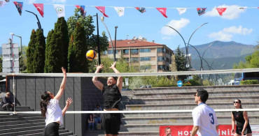 Bolu’da Plaj Voleybolu Coşkusu