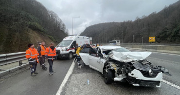 Bolu'da Trafik Kazası: 4 Yaralı
