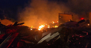 Bolu'da Yangın: 5 Ev ve 8 Samanlık Zarar Gördü